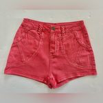 BDG Pink Salmon High Waist Shorts Size 27 Photo 0