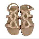 Vionic NEW  Judie Rose Gold Orthodic Sandal Sz 6 Strappy Photo 1