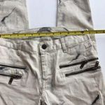 ZARA : MARBLE EFFECT PRINT WAXED PANTS SLIM JEANS Photo 11