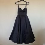 House Of CB ‎ 'Mademoiselle' Black Satin Tulle Midi Dress NWOT size XS Photo 4