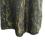Max Mara Max Mara Cellula Logo Embroidered Jacquard Skirt Size 12 Black Green NWT Photo 6