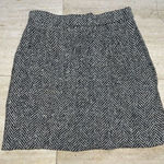 Italian Tiziana Short Pencil Skirt Size‎ 44 Wool Tweet Made In Italy Black Size 4 Photo 0