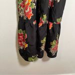 American Eagle Sleeveless Midi Dress Black Floral 0 Photo 4