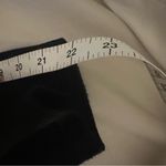 Chico's  Black Suede Leather Laser Cut Lace Hem Jacket Size 1 M Boho Western Chic Photo 7