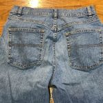 Levi's LL Bean WOMENS Crop Blue Jeans 10 Reg Photo 3