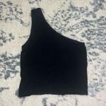 Brandy Melville  Black One-Shoulder Top Photo 0