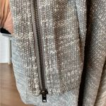 Free People  In the Loop Grey Waterfall Cardigan Small Photo 6