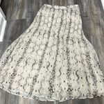 VICI  pleated python midi skirt Photo 0