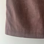 Free People Modern Femme Vegan Suede Mini Skirt Sz 4 Photo 6