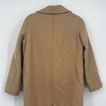 Everlane  The Italian ReWool Overcoat Camel Brown Sz 00 XS Peacoat Double Breast Photo 7