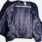 Chico's Blazer Black Jacket Casual XL Blazer Button Front Crew Neck Photo 5