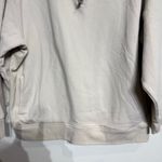 Athleta  Wildwood Heather Forever Fleece 1/4 Zip Sweatshirt Sz L Photo 3