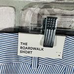 Ann Taylor NWT The Boardwalk Blue and White Striped Bermuda Shorts Size 14 Photo 6