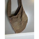Handmade Woven Shoulder Bag Womens One Size Brown Boho Fringe Crossbody Tribal Photo 4