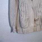 Old Navy  Cotton Chunky Knit  Cardigan Sweater SZ L Photo 7
