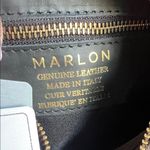 Marlon Firenze | Chocolate Leather Hobo Bag w/ Interchangeable Crossbody Strap Brown Photo 6