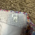 Japna  Floral Crop Top - Blue and Pink Photo 3