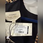 Tuckernuck x India Hicks Leopard Domino Dress XXS NWT Stretch Bodycon Black Photo 8