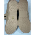 Womans NWOT Cusolemore Wedge Mary Jane Shoes Size 11 Beige Ankle Buckle Tan Photo 7
