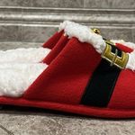 Dearfoams Unisex Ugly Sweater Christmas Slippers Santa Bell’s NEW Photo 5