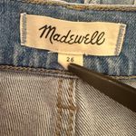 Madewell  High Rise Denim Shorts Light Wash Patch Pockets Size 26 Photo 6