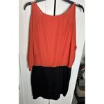 Bongo Women’s Coral /Black Chiffon Split Sleeve Blouson Dress Size XL Photo 10