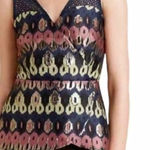 HD in Paris Antropologie  Womens Size 14 Blue Blouse Photo 0