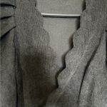 SheIn  black long sleeve vneck shirt size xs Photo 6