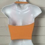 Urban Outfitters  Out From Under Orange Zip Crop Tank size XS/S Photo 7