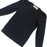 Kathie Lee 90s black long sleeve top Photo 0