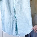 Frank & Eileen Rory Maxi Shirt Dress Denim Seafoam Mineral Wash Medium GUC Photo 2
