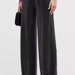 Ramy Brook Gavin Metallic Sequin Wide Leg Pants Size 6 NEW Photo 0
