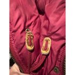 L.L.Bean Vintage Red Burgundy Goose Down Parka Coat removable hood size XL Photo 9