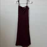 Reformation  Juliette Dress in Burgundy Size: 4 Photo 1