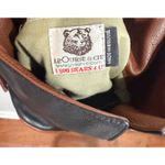 J.P. Ourse Madison Avenue Leather Bucket Bag Black Tan Shoulder Purse EUC Photo 4