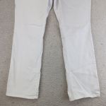 NYDJ Marilyn Straight White Denim Jeans Women's 16P Petite Lift Tuck Technology Photo 7
