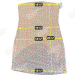 BP . Floral Print Tube Mini Dress Casual Bodycon Sleeveless Pink M Photo 4