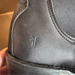 Frye NWT  Sabrina Chelsea Black Leather Boots Photo 8