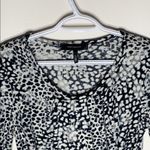 Robert Rodriguez Natalie faux wrap blouse cheetah print t size XS Photo 2