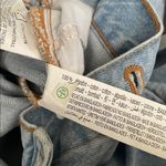 ZARA  Denim Short Sleeve Button Up Romper Photo 15