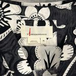 Anthropologie NWOT Somerset Blouse tropical black white floral top - XS Photo 10