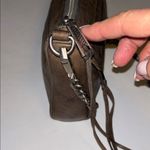 Rebecca Minkoff  MOSS GREEN LEATHER CROSSBODY BAG POCKET OUTSIDE WITH ZIP CLOSURE Photo 4