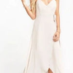 Show Me Your Mumu NEW Mariah Wrap Maxi Dress Champ Photo 0