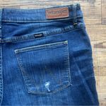 Wrangler Womens High Rise Vintage 3” Denim Shorts Distressed Size 16 Photo 8