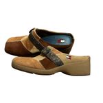 Tommy Hilfiger Tan Corduroy Clogs VINTAGE Photo 2