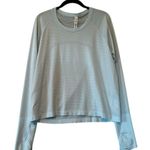 Lululemon Swiftly Tech Long Sleeve Shirt 2.0 *Race Length Powder Blue Size 14 Photo 0