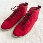 LA Gear Rare Vintage Red Dax Sneakers Size 5.5 Photo 1