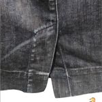 Paper Denim & Cloth  Dark Wash Distressed Jean Skirt women's size 29 Photo 9