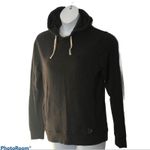 Hurley Classic Gray Hoodie Sweatshirt Small | Oversized Side Seam Pockets Photo 3