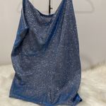 Shimmery v neck top Size large Gold Photo 1